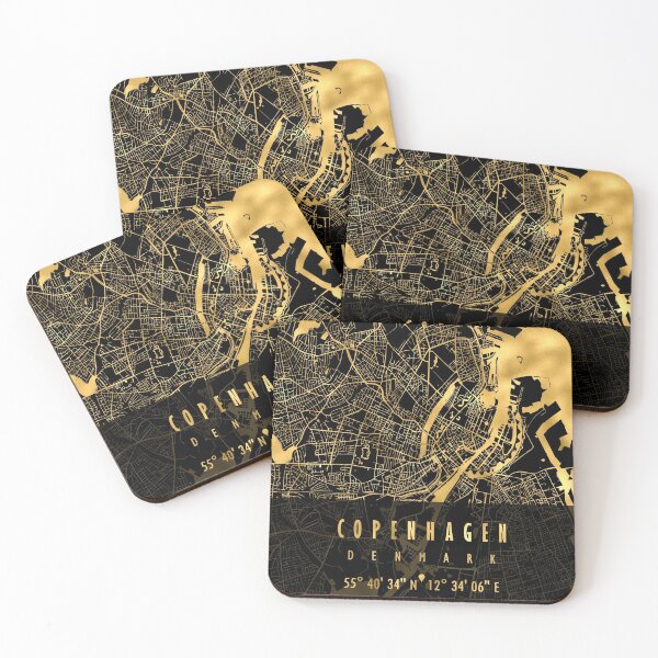 Item preview, COPENHAGEN MAP DENMARK designed and sold by hatimelhag.