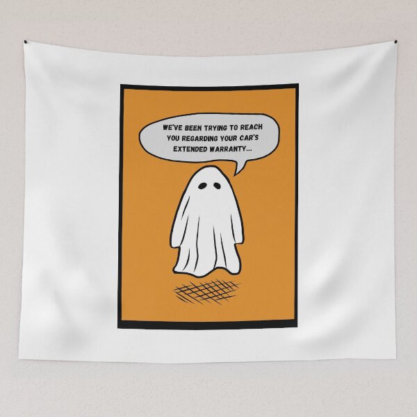 Item preview, Ghost Car Warranty Funny designed and sold by hanjean.