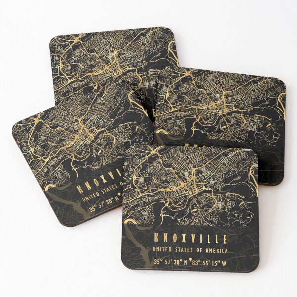 Item preview, KNOXVILLE MAP USA designed and sold by hatimelhag.