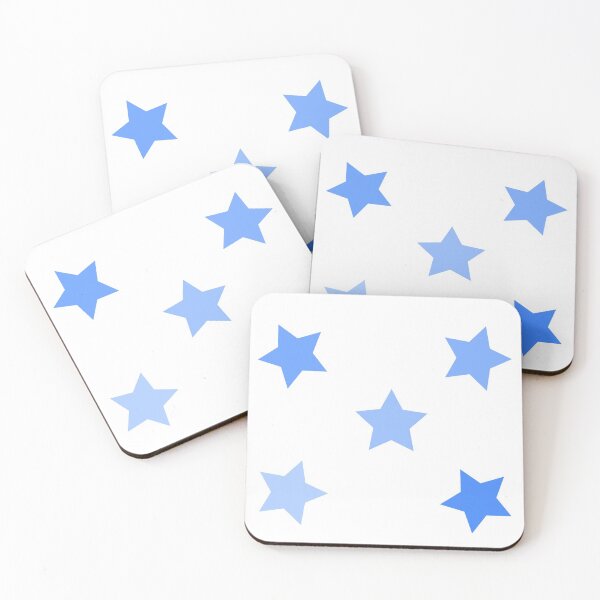Item preview, Little Blue Five-Pack Star Set designed and sold by CSdoodles.