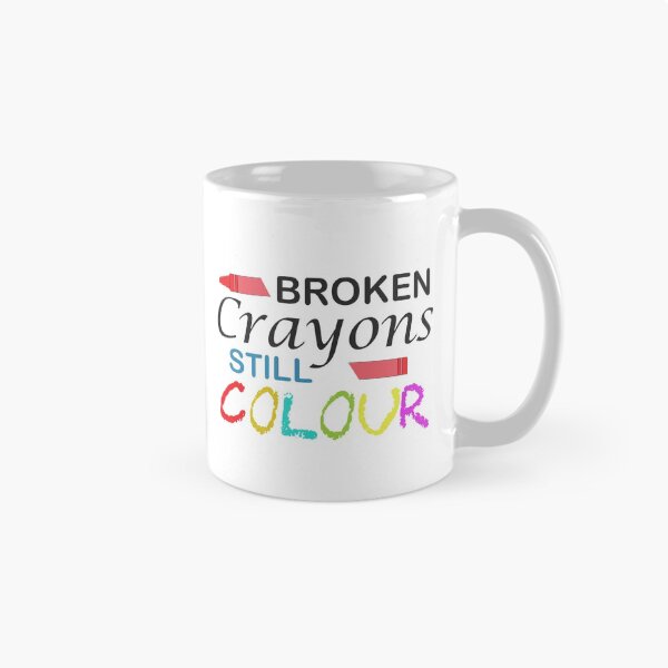 Item preview,  Broken Crayons Still Colour inspirational quotes designed and sold by DesignHouse07.