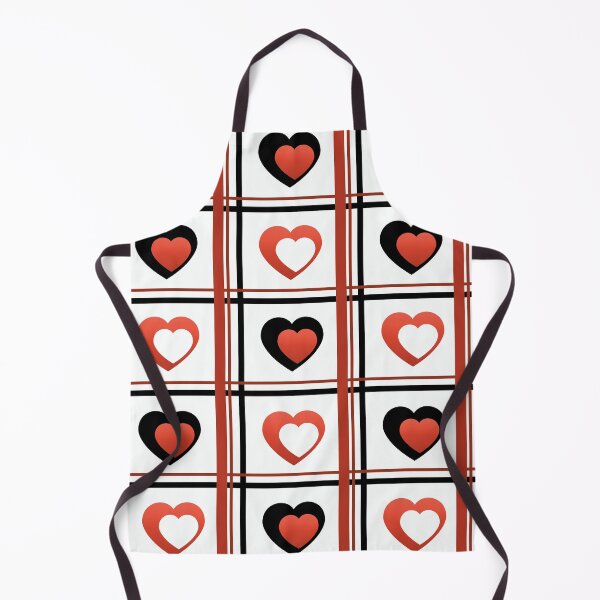 Item preview, White, Black and Red Hearts Plated designed and sold by MaritzaGoodIdea.