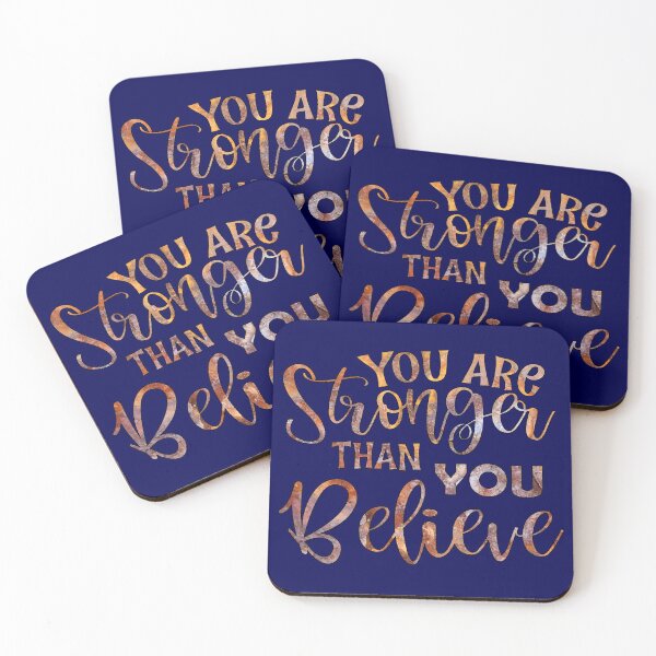 Item preview, You Are Stronger Than You Believe designed and sold by goodguy53.