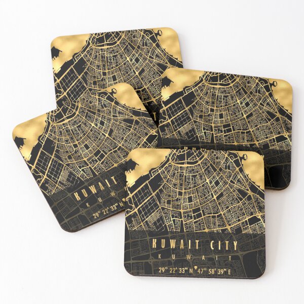 Item preview, KUWAIT CITY MAP KUWAIT designed and sold by hatimelhag.