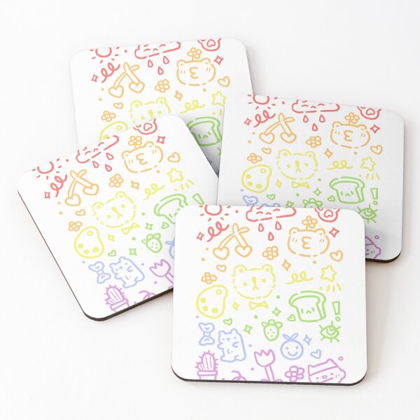 Item preview, Rainbow Aesthetic Pattern designed and sold by Atelier CM.