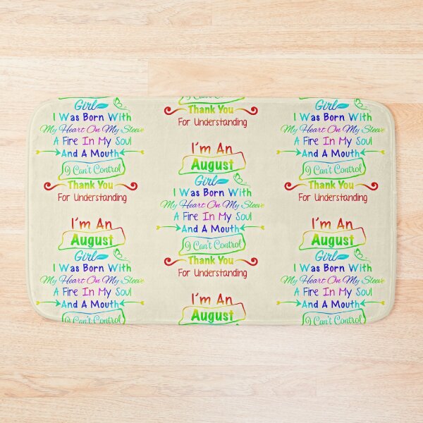 Item preview, August Birthday Quote: I'm An August Girl designed and sold by Phantasmal-2-do.