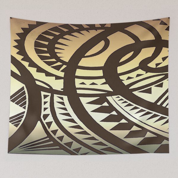 Item preview, Polynesian maori, sepia designed and sold by attracdionz.
