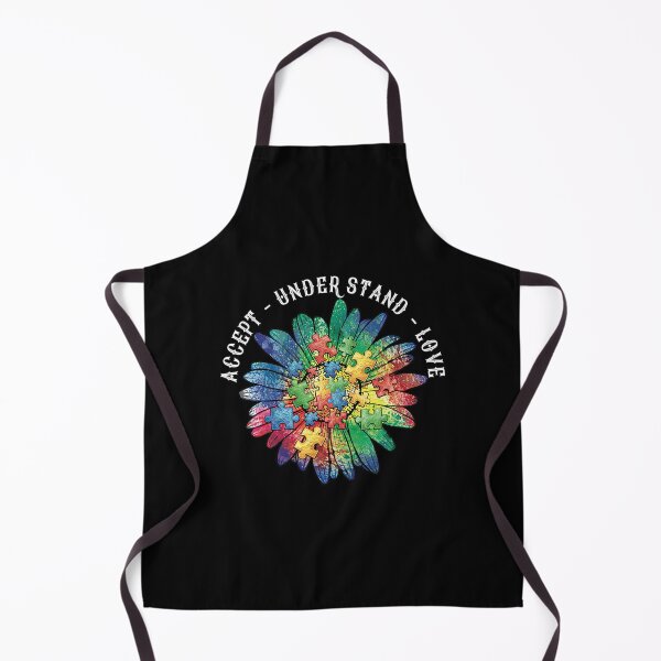 Item preview, Floral Autism Awareness T-ShirtFloral Autism Awareness Daisy Flower Accept Understand Love Puzzle designed and sold by EudoraHelen.
