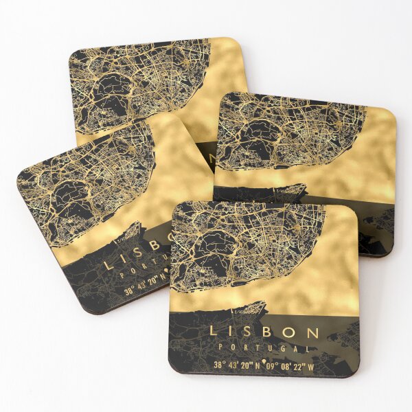 Item preview, LISBON MAP PORTUGAL designed and sold by hatimelhag.