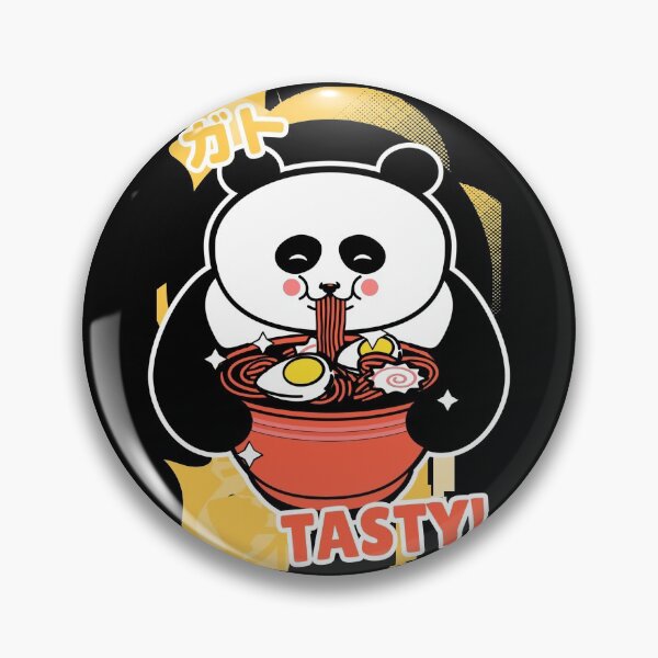 Item preview, Kawaii Panda Loves Ramen- Ramen Life Tastes Great! designed and sold by Red-ElYoubi.