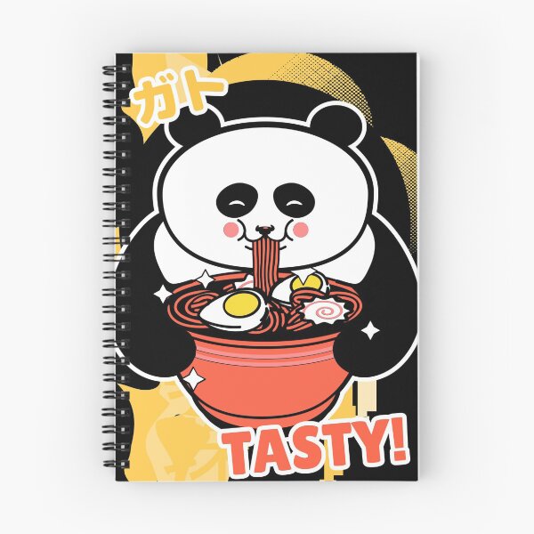 Item preview, Kawaii Panda Loves Ramen- Ramen Life Tastes Great! designed and sold by Red-ElYoubi.