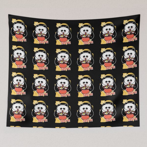 Item preview, Kawaii Panda Loves Ramen- Ramen Life Tastes Great! designed and sold by Red-ElYoubi.