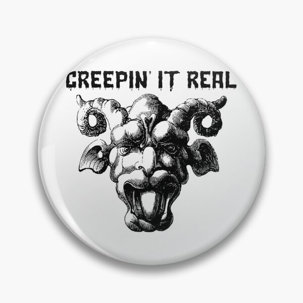 Artikelvorschau, Creepin' It Real - Halloweentee - Halloween 2021 entworfen und verkauft von Fiona-Lynn Designs.