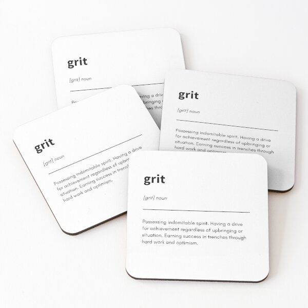Item preview, Grit Definition designed and sold by Happiness Creators.