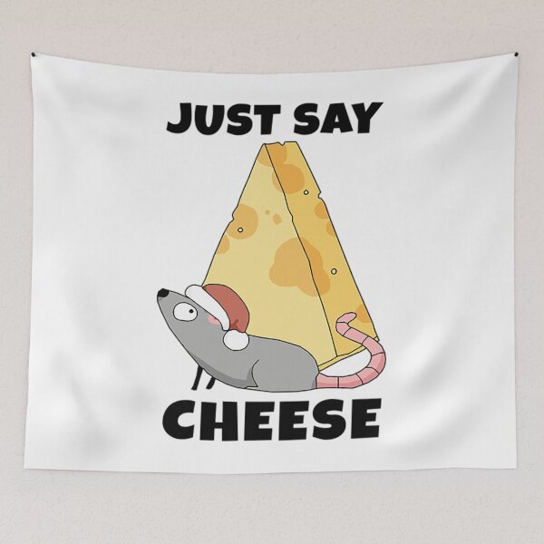 Item preview, Funny Rat Cheese T-ShirtEverybody just say Cheese designed and sold by EudoraHelen.