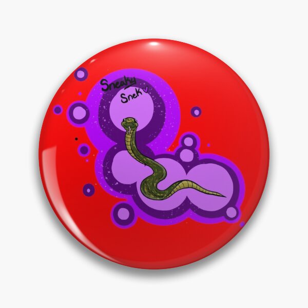 Item preview, Cute Sneaky Snek / Snake Meme  designed and sold by dellishoppe.