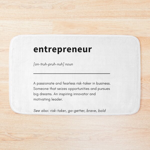 Item preview, Entrepreneur Definition designed and sold by Happiness Creators.