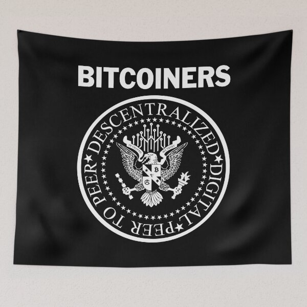 Item preview, Bitcoiners (Black) designed and sold by Liberancaps.