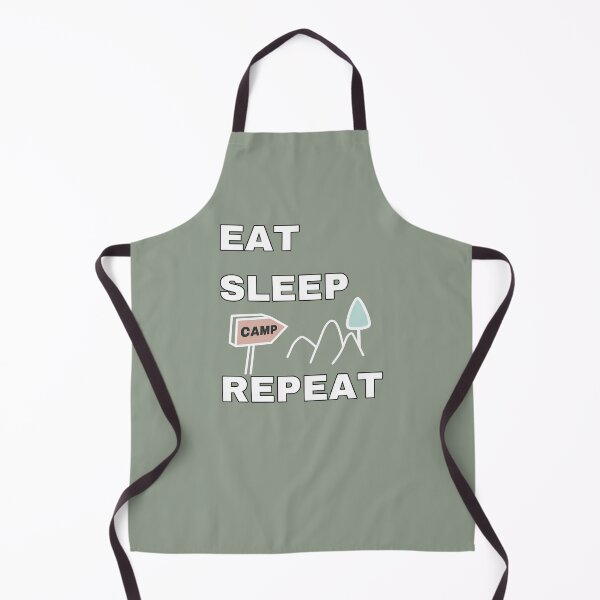 Item preview, Eat Sleep Camp Repeat - Camping Hobby designed and sold by ViewerEqualsPhoton.