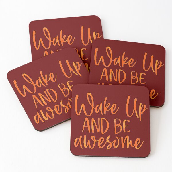 Item preview, Wake Up And Be Awesome designed and sold by goodguy53.