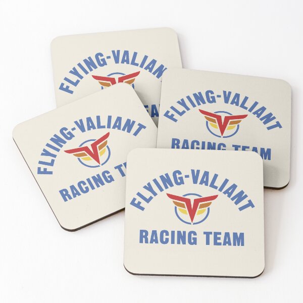 Artikelvorschau, Flying Valiant Racing Team - Mehrfarbendesign entworfen und verkauft von Justin Ellis.