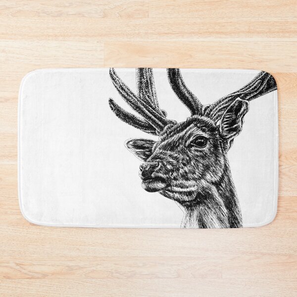Item preview, Fallow deer stag designed and sold by LorenDowding.