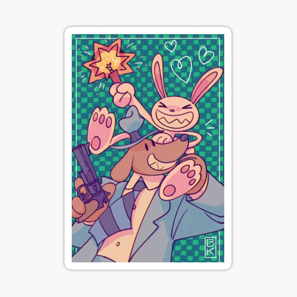 Sammy Max Sticker
