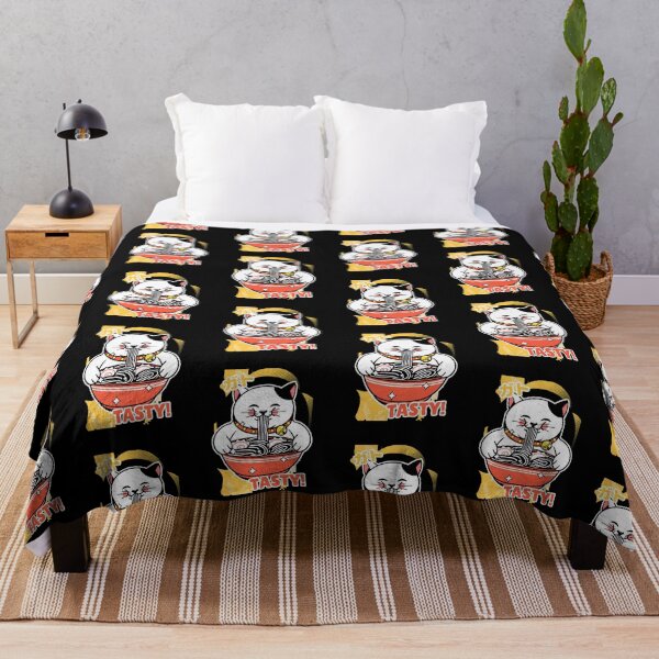 Item preview, Kawaii Cat Loves Ramen- Ramen Life Tastes Great! designed and sold by Red-ElYoubi.