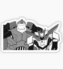 big wrecker small wrecker Sticker