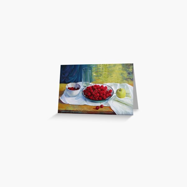 Cherries Greeting Card