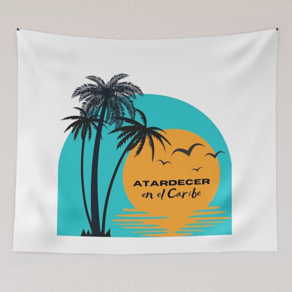 Item preview, Sunset in the Caribbean designed and sold by TrazosdeLala.