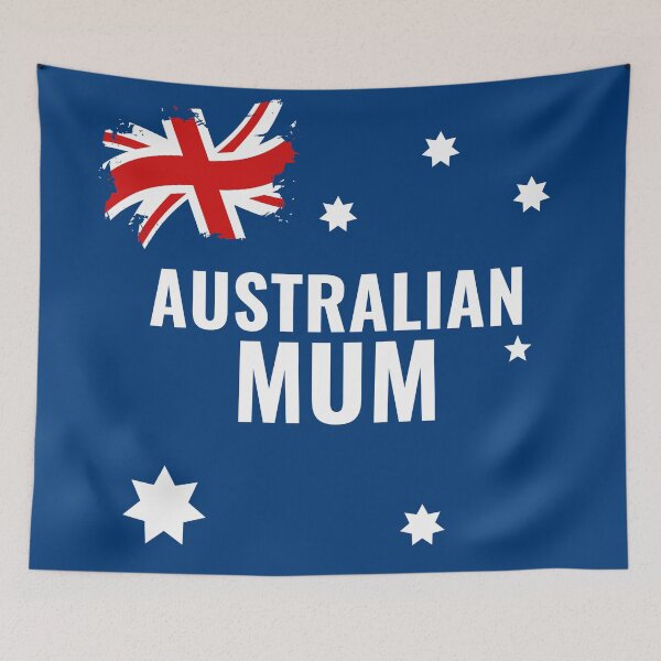 Item preview, Australian Mum | Austrlian Mom | Australian Flag designed and sold by NoirOwned.