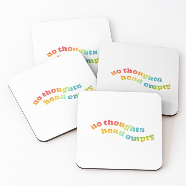 Item preview, No thoughts head empty rainbow designed and sold by graceisapayne.