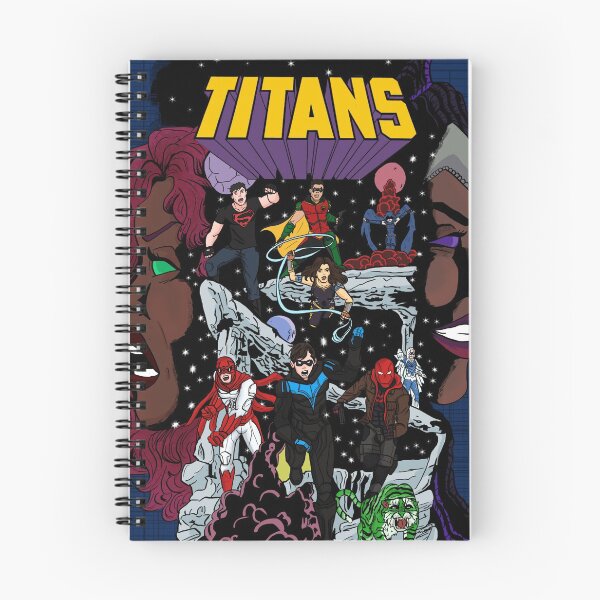 Aperçu de l'œuvre Affiche Titans S3 (style années 80) créée et vendue par Bruno Artist.