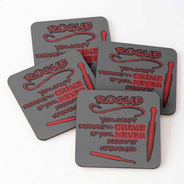 Item preview, Tabletop RPG Rogue Slogan designed and sold by Ye-Olde-Market.
