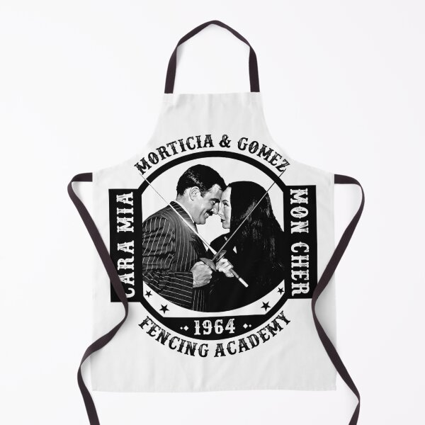 Item preview, Morticia and Gomez Fencing Academy designed and sold by Alema Art.