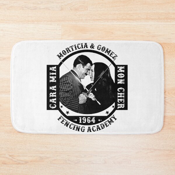 Item preview, Morticia and Gomez Fencing Academy designed and sold by Alema Art.