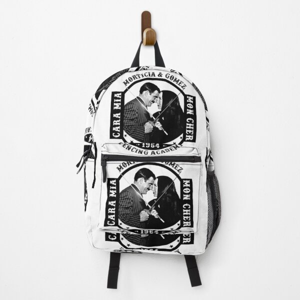 Item preview, Morticia and Gomez Fencing Academy designed and sold by Alema Art.