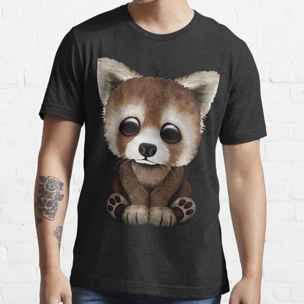"Cute Baby Red Panda " Tshirt for Sale by lanaifyke Redbubble red
