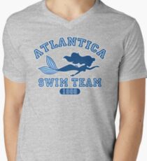 Atlantica Swim Team Men's V-Neck T-Shirt