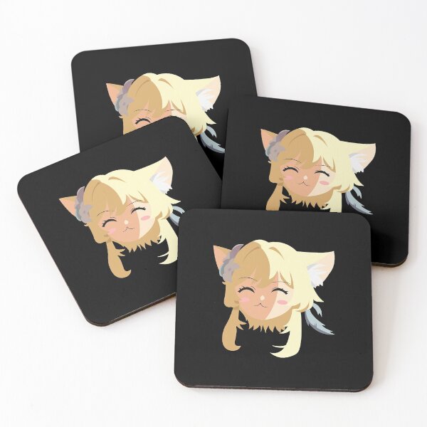 Item preview, Lumine cat genshin impact  designed and sold by lanaifyke.