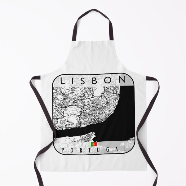 Item preview, LISBON MAP PORTUGAL designed and sold by hatimelhag.