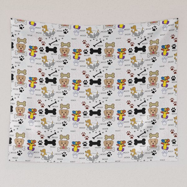 Item preview, Dog, Woof, Bone, Paws, Dog bathing designed and sold by Mamta Thakkar.