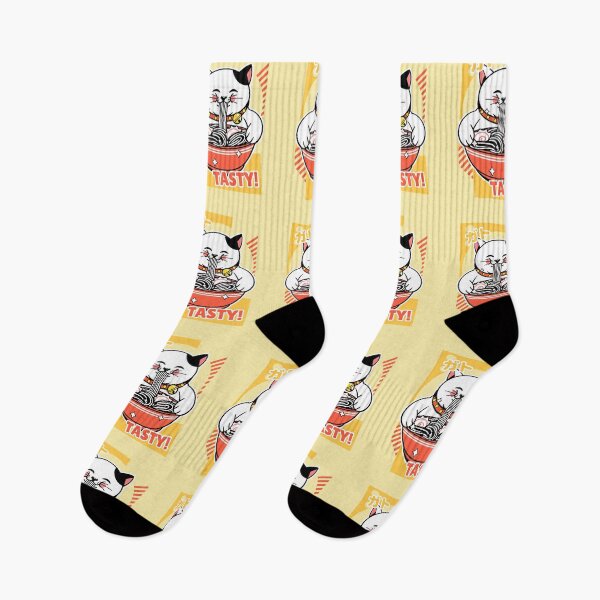 Item preview, El lindo gato Kawaii ama el ramen: ¡la vida del ramen sabe genial! designed and sold by Red-ElYoubi.