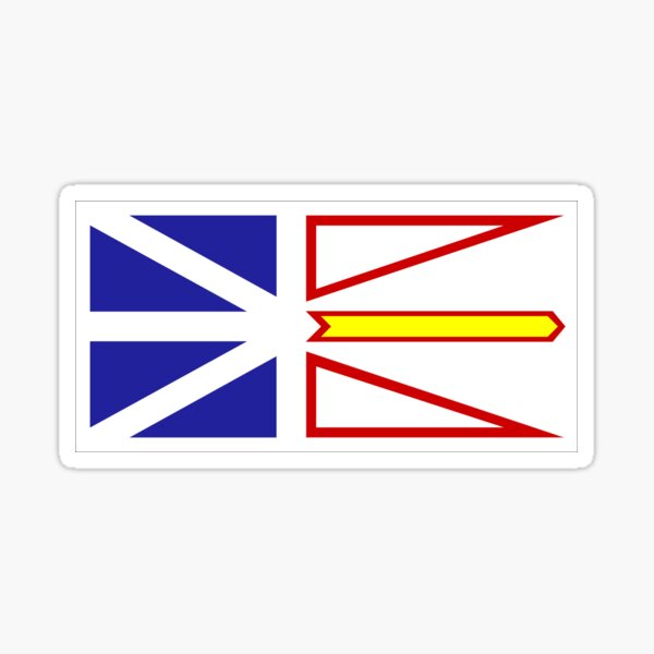 Newfoundland Flag Sticker