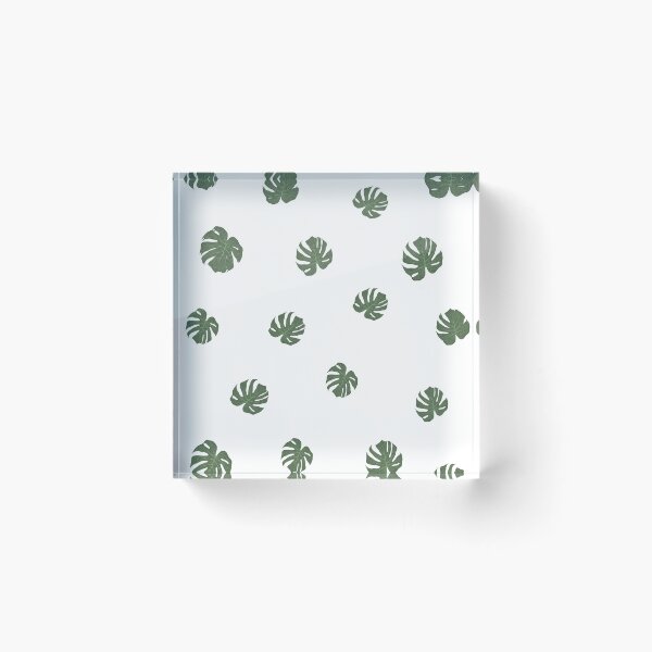 Item preview, MONSTERA LEAVES PLANT PATTERN  designed and sold by tnwbank.