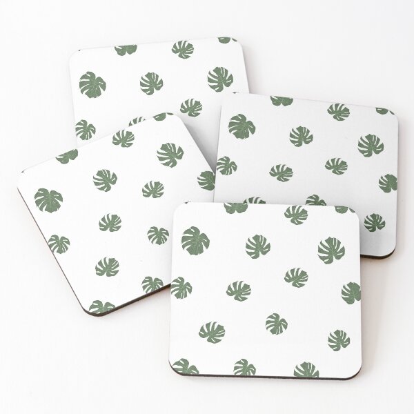 Item preview, MONSTERA LEAVES PLANT PATTERN  designed and sold by tnwbank.