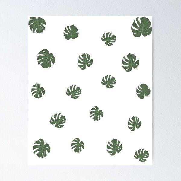 Item preview, MONSTERA LEAVES PLANT PATTERN  designed and sold by tnwbank.