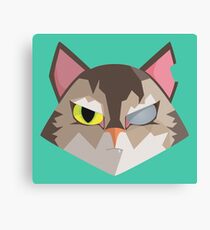 Angry Cat Canvas Print