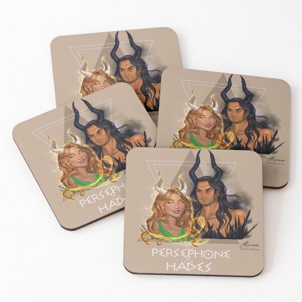Item preview, Persephone and Hades (horns) designed and sold by eliziannatheone.